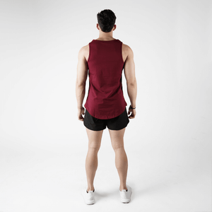 mens tank top red