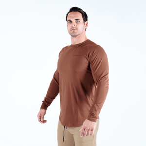 long sleeve performance clay side