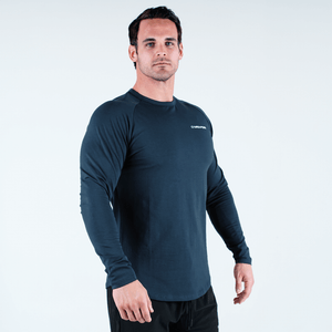 long sleeve performance navy