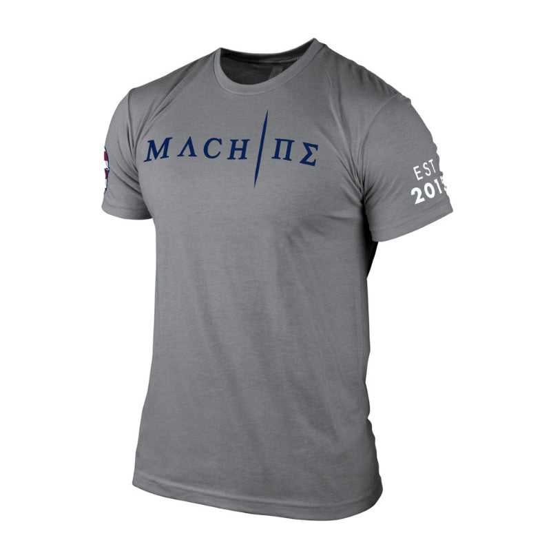 achilles machine tee angled