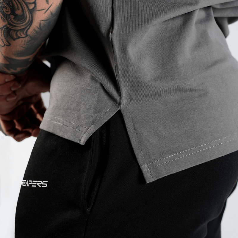 muscle tank gray