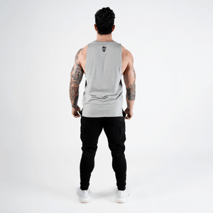 slate muscle tank top
