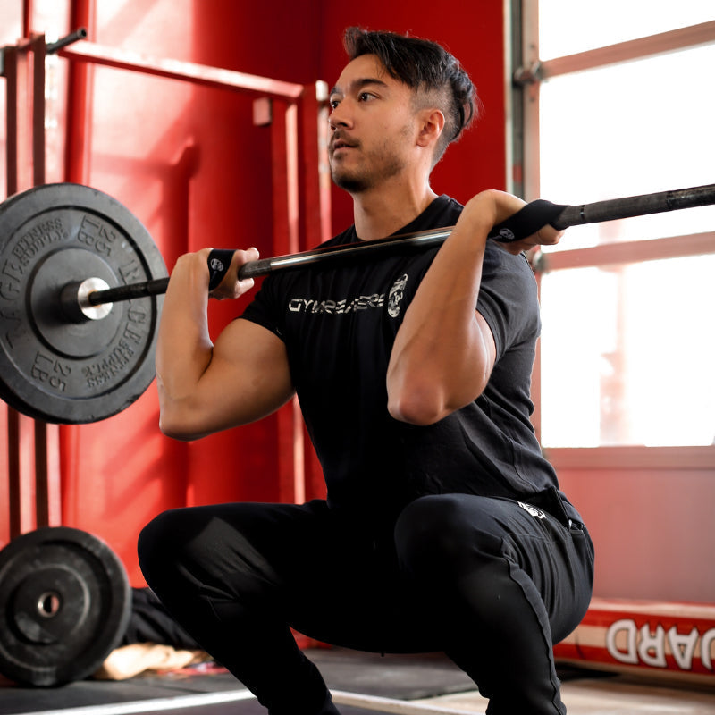 Gymreapers Olympic Lifting Straps in Use