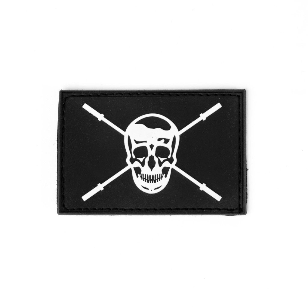 patch barbell cross