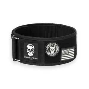 quick locking belt with patches
