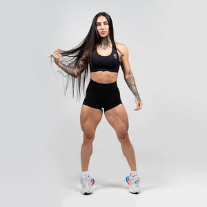 performance bra black full