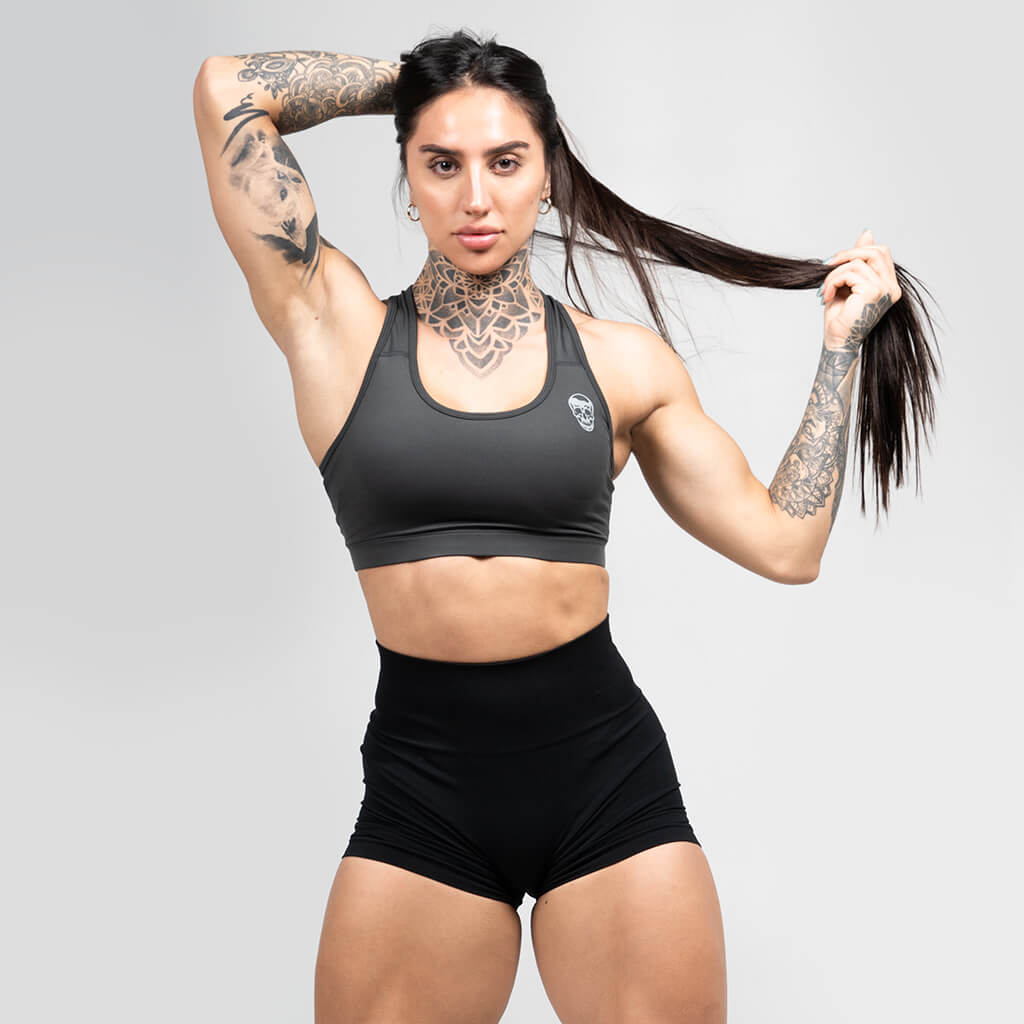 performance bra obsidian detail