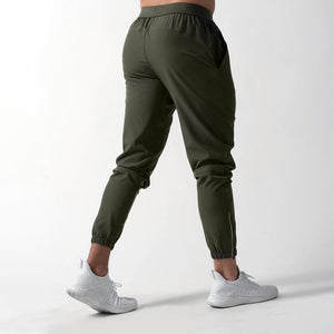 performance jogger green back