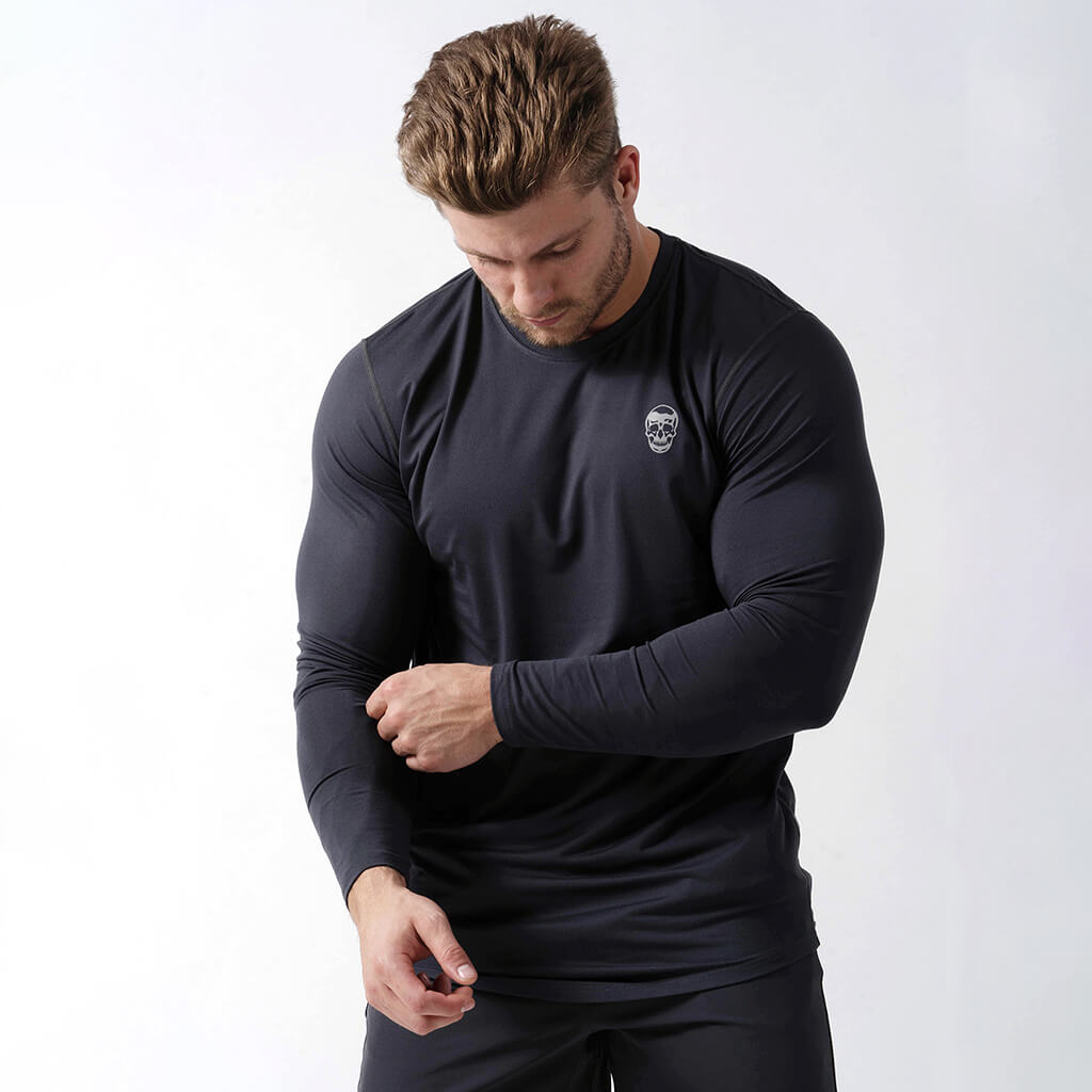 performance shirt obsidian front