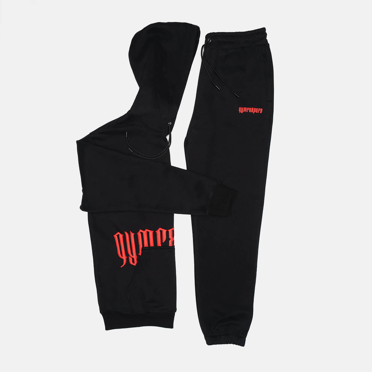 phantom hoodie black/red