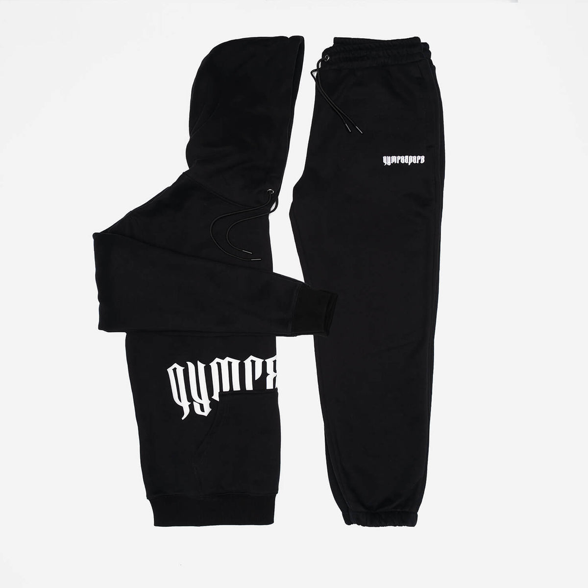 phantom hoodie black/white