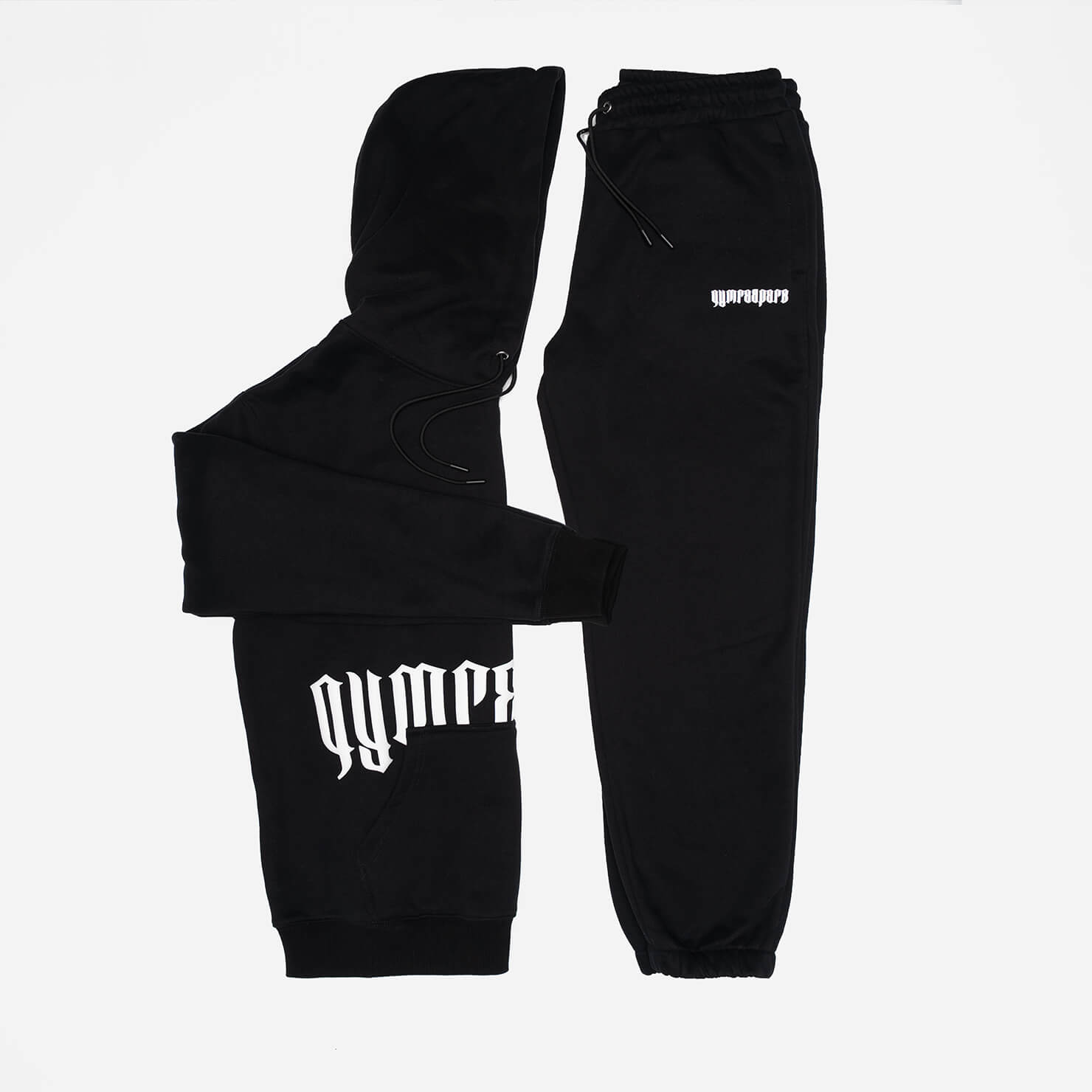 phantom hoodie black/white