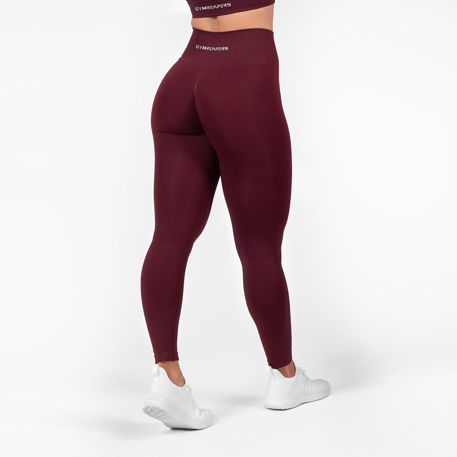 seamless leggings wine