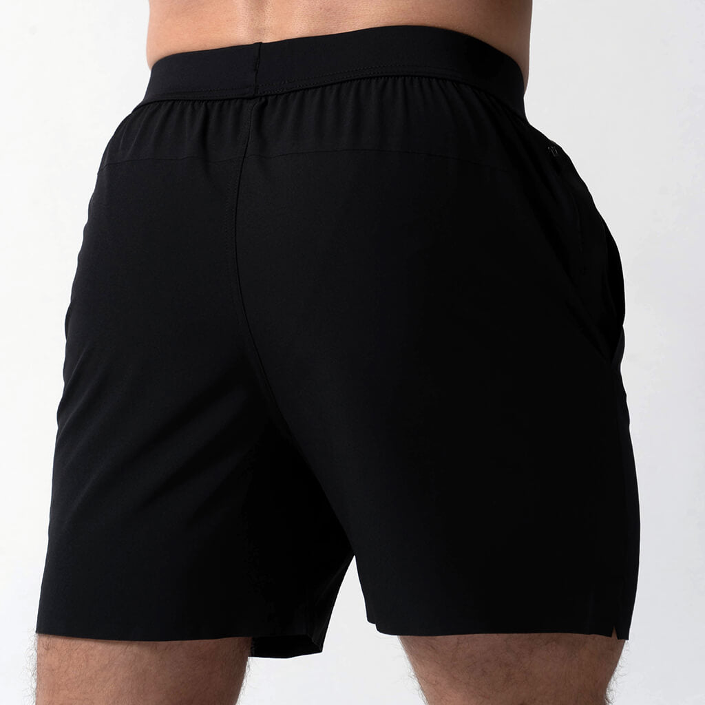 shorts black back