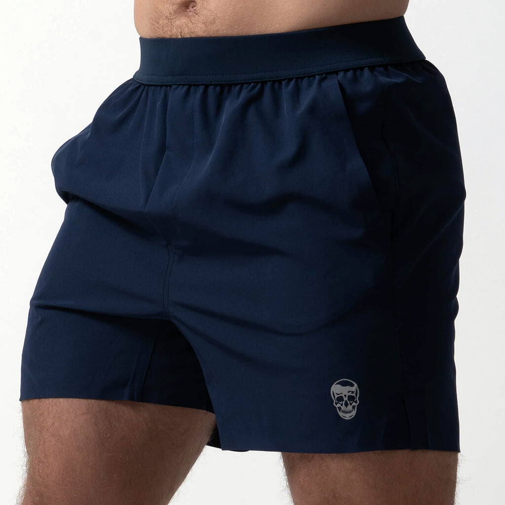 navy shorts front