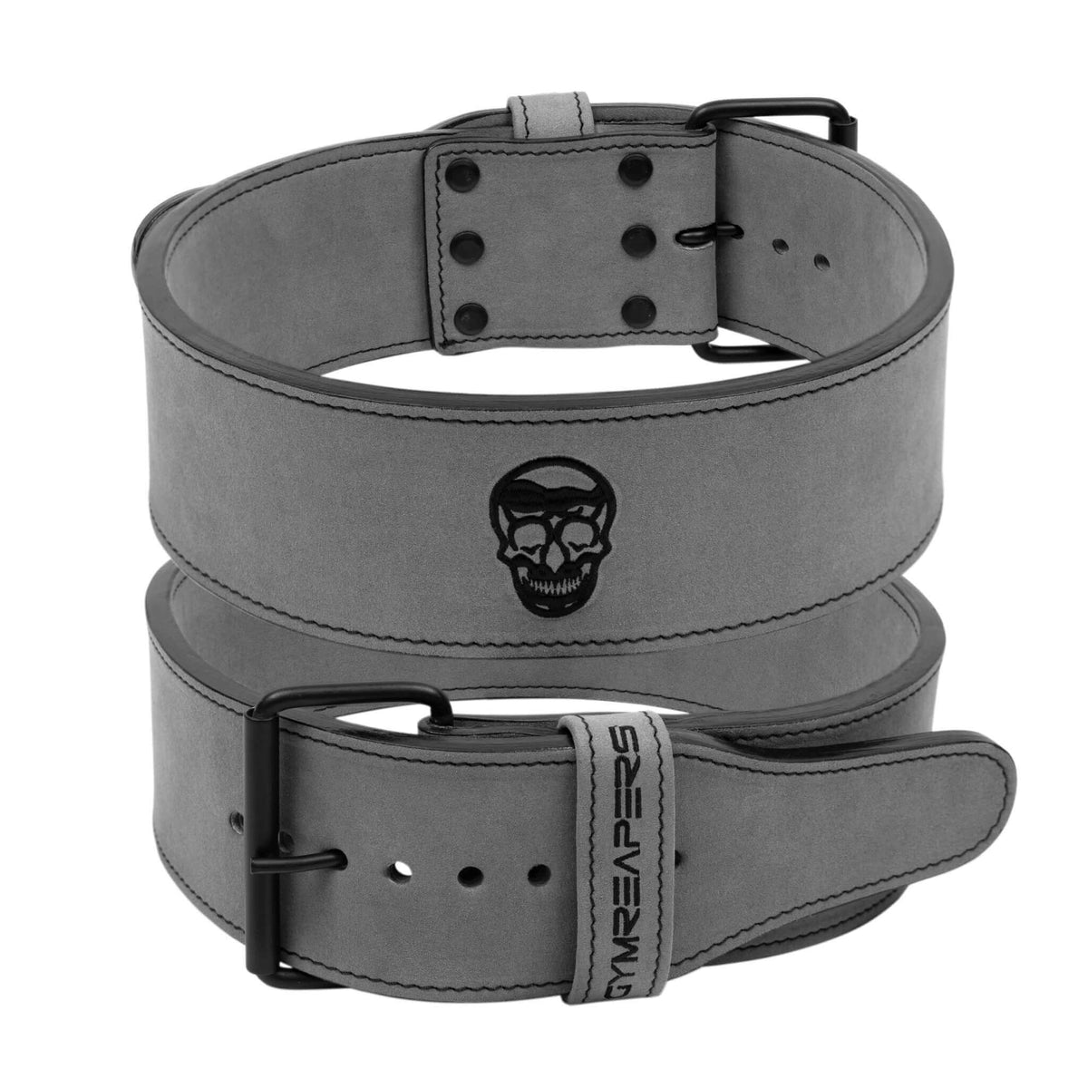 single prong belt gray