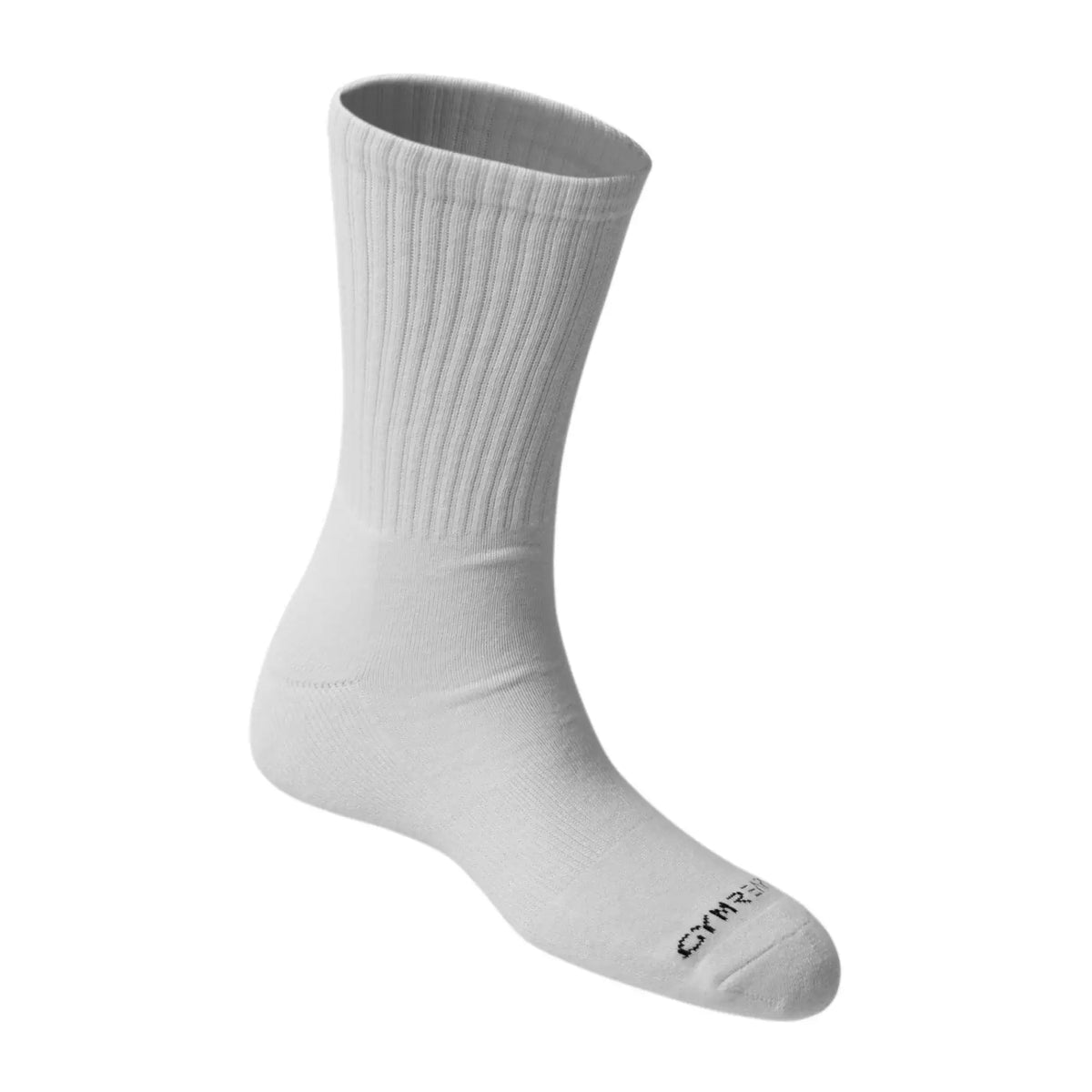 crew socks white angle