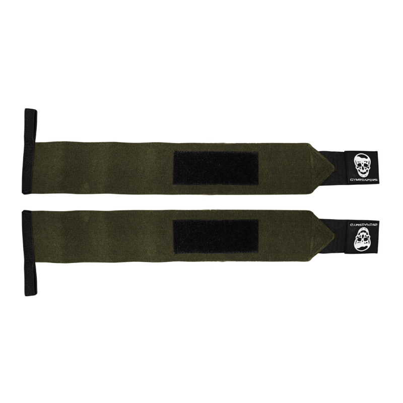 stiff wrist wraps green full