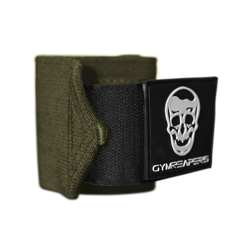 stiff wrist wraps green single