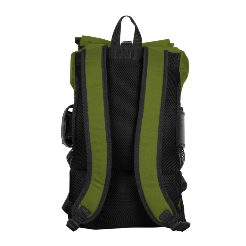 cordura gym bag green back