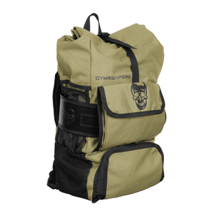 gym bag in military green 
