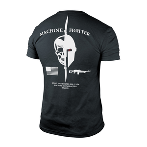 united machine tee back charcoal