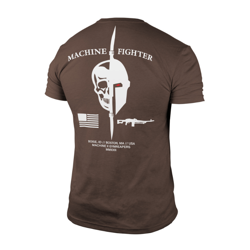 united machine tee back espresso