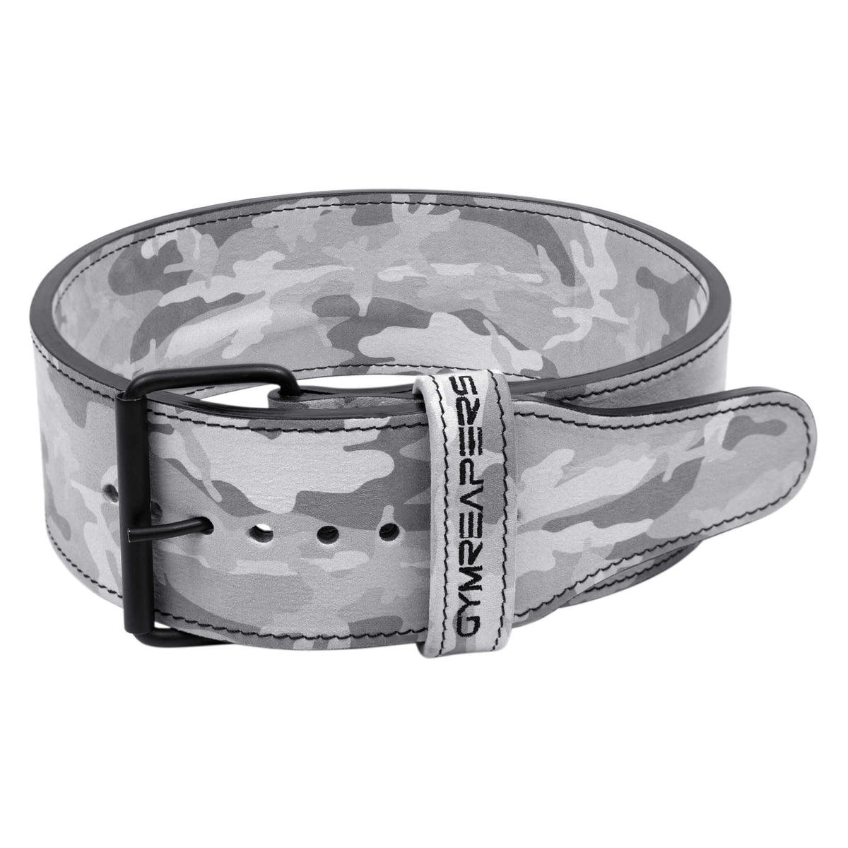 10mm single prong belt white camo