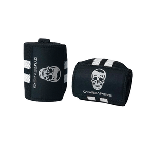 wrist wraps black white